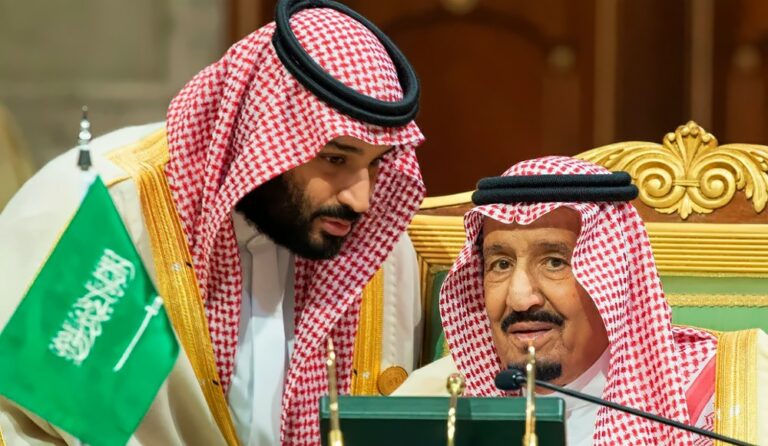 الملك سلمان وولي العهد الأمير محمد بن سلمان