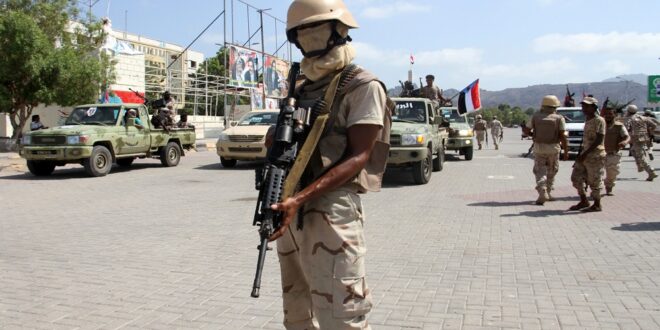 قوات عسكرية في عدن