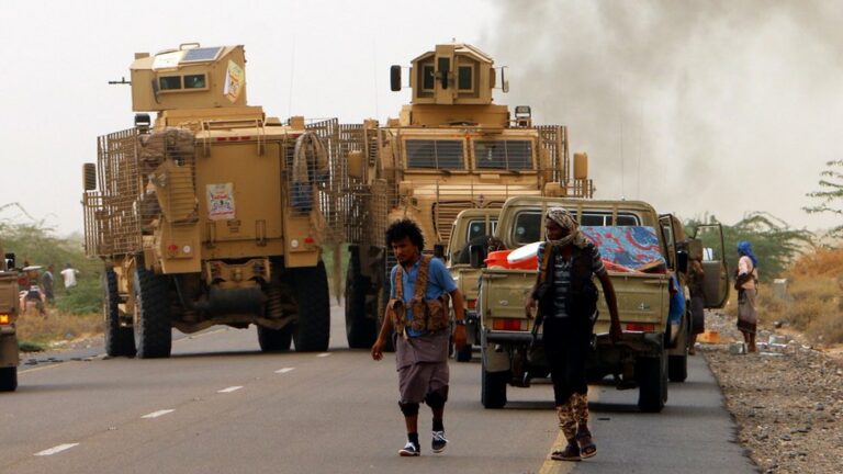 جانب من المعارك الميدانية في الحديدة