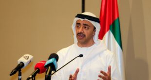 وزير الخارجية الإماراتي عبدالله بن زايد