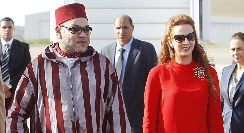 ملك المغرب محمد السادس وزوجته السابقة الأميرة سلمى بناني
