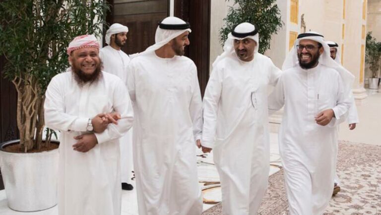 هاني بن بريك والزبيدي ومحمد بن زايد