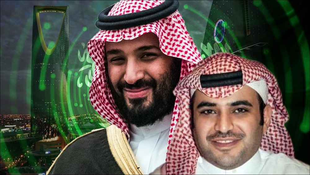 سعود القحطاني ومحمد بن سلمان