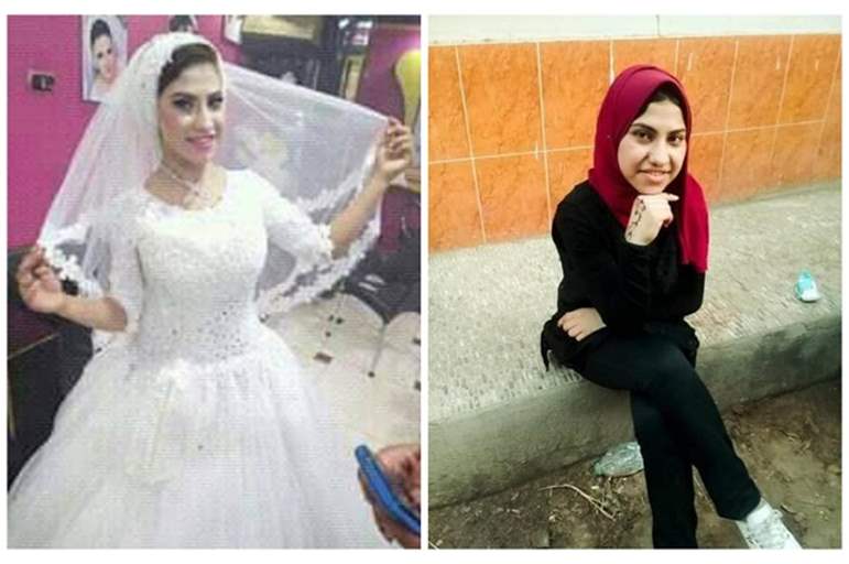 مقتل مصرية بعد ساعات من زفافها