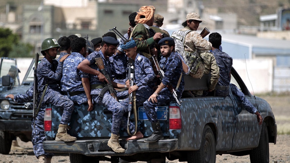 عناصر من قوات الأمن اليمنية