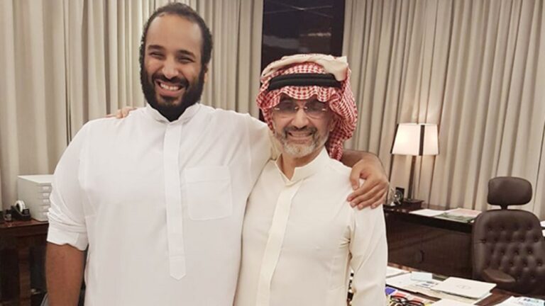 محمد بن سلمان والوليد بن طلال