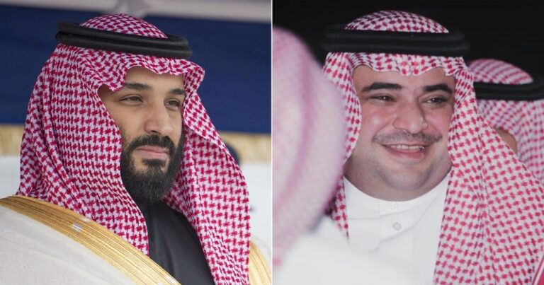 محمد بن سلمان وسعود القحطاني