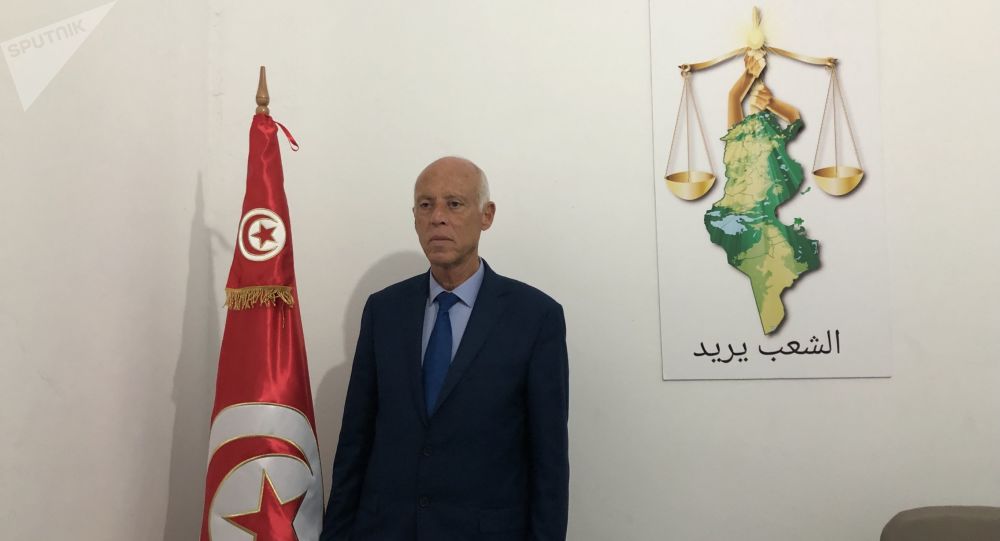 تعليق قيس سعيد فوزه برئاسة تونس