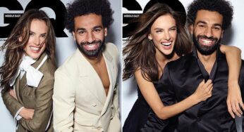 المصري محمد صلاح ينشر فيديو مثيرا مع عارضة أزياء برازيلية حسناء (فيديو)