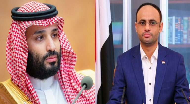 ابن سلمان يجري اتصال مع المشاط
