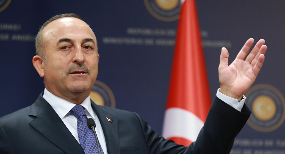 وزير الخارجية التركي يوجه رسالة عاجلة
