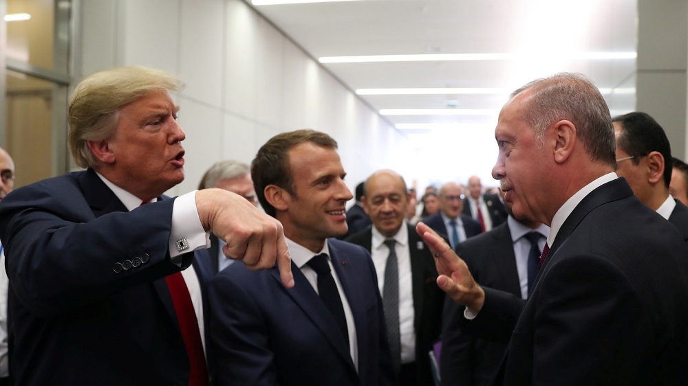 الرئيس التركي رجب طيب أردوغان ونظيره الأمريكي دونالد ترامب