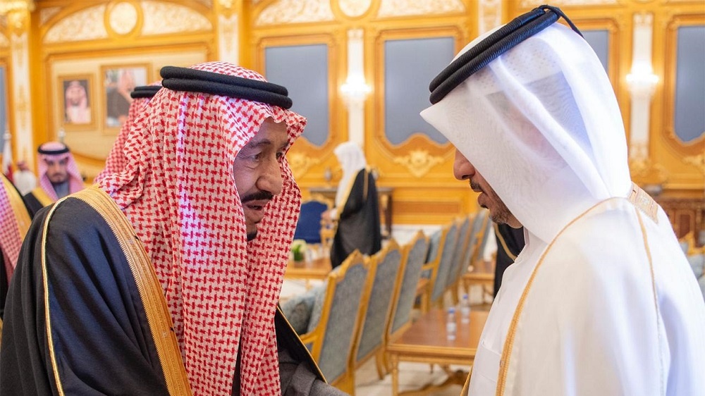وصول رئيس وزراء قطر إلى الرياض