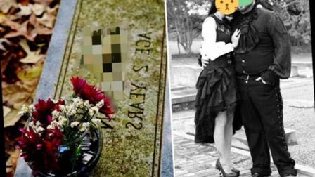 زوجان يثيران الجدل بإقامة زفافهما بمقبرة