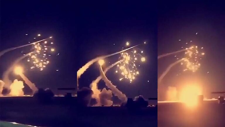 دوي انفجارات في مدينة ينبع السعودية