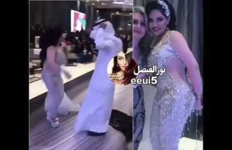 فنانة كويتية تثير جدلاً بفستان شفاف