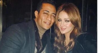 شاهد: زوجة الفنان ” محمد رمضان” بعد تعرض ابنها للتنمر بسبب لونه