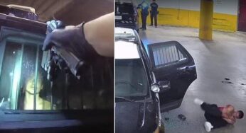 شاهد: مشتبه به يحرر نفسه من “الكلبشات” ويطلق النار على الشرطة الأميركية.. والنهاية “مأساوية”