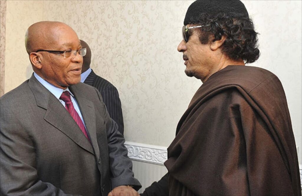 العثور على المخبأ السري لثروة القذافي