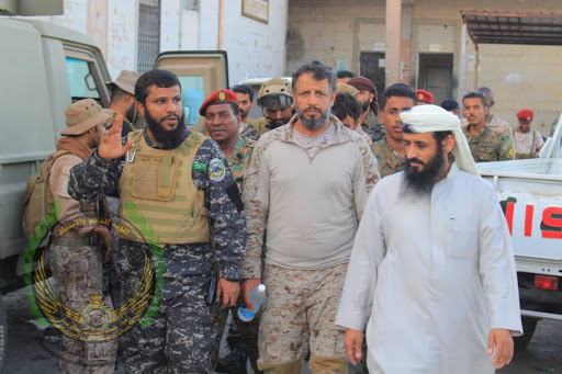الإطاحة بقائد الحزام الأمني في محافظة