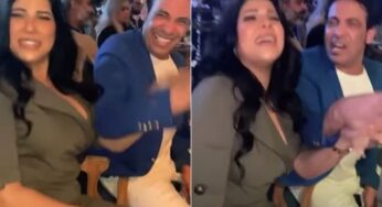 شاهد.. أول فيديو يجمع المطرب المصري سعد الصغير والفنانة برلنتي عامر بعد الجدل بشأن زواجهما
