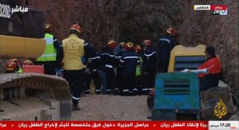عاجل: فريق الإنقاذ يعثر على الطفل ريان داخل البئر.. وفريق طبي يجهز لإخراجه من فتحة النفق… بث مباشر