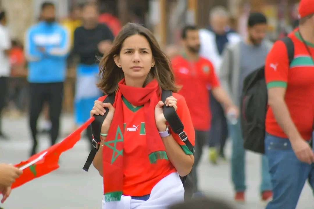 صور من هذه المحافظة اليمنية احتفالاً بفوز المنتخب المغربي
